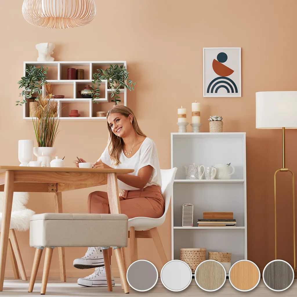 Tectake Regal Kassandra - Platingrau – Bild 2