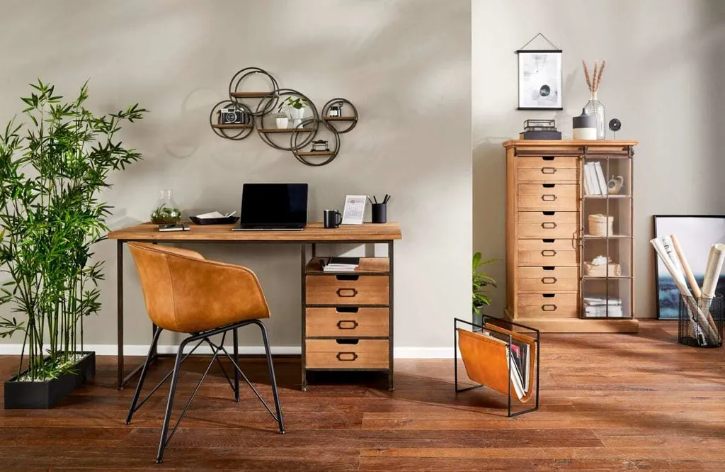 Schneider® Wandregal Round - MDF, Eisen Wandboard Moderne Ablage Deko-Regal Gewürzregal – Bild 5