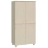 VidaXL Kleiderschrank HAMAR Honigbraun 89x50x180 Cm Massivholz Kiefer