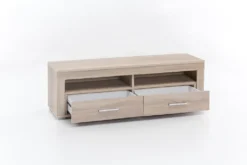 Wilmes Lowboard Mit 2 Schubladen - MelaminNachbildung Sonoma - Maße: 37 Cm X 120 Cm X 39 Cm; 77552-80 0 80