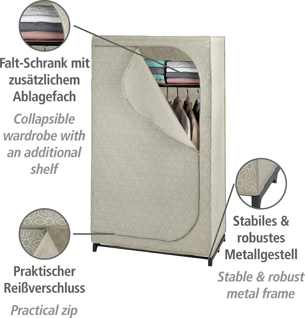 Wenko Kleiderschrank Balance Mit Ablage – Bild 3