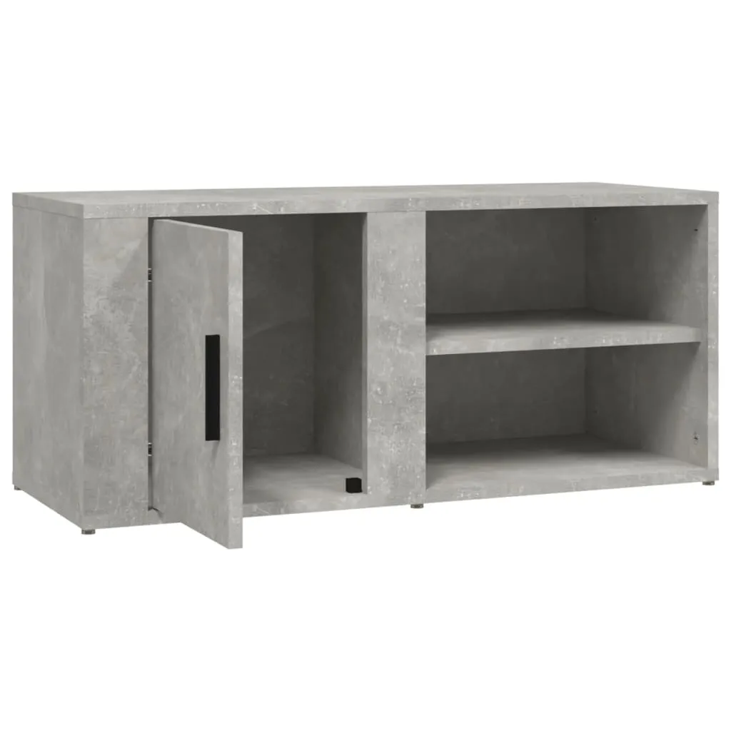 VidaXL TV-Schränke 2 Stk. Betongrau 80x31,5x36 Cm Holzwerkstoff – Bild 9