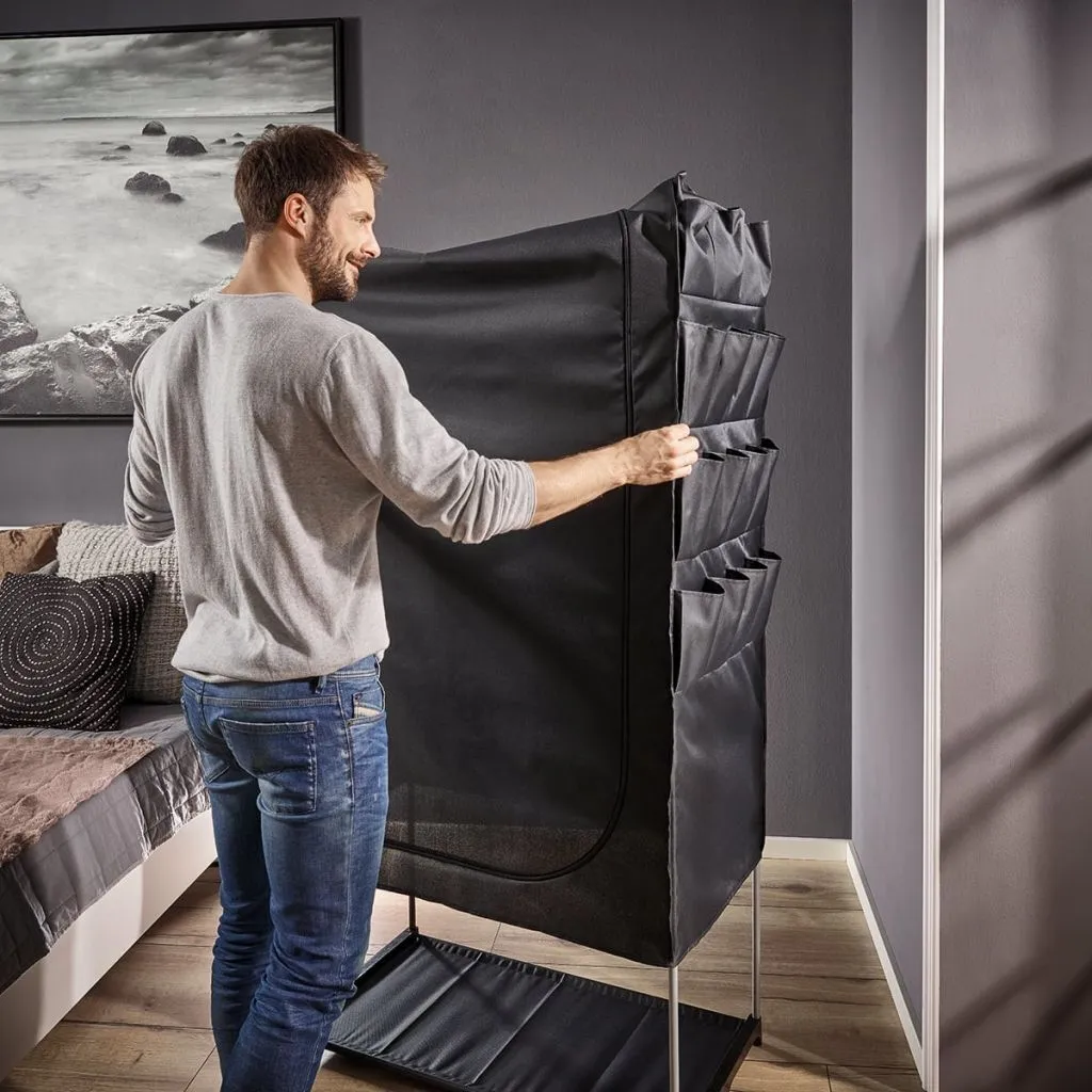 Leifheit Kleiderschrank Schwarz – Bild 13