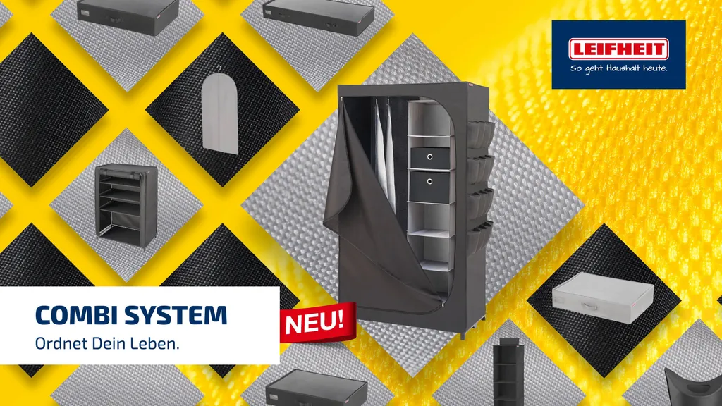 Leifheit Kleiderschrank Schwarz – Bild 10