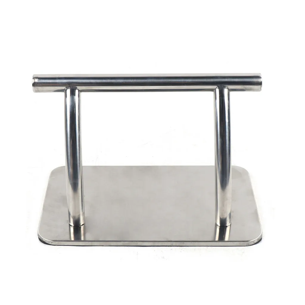 Edelstahl Friseurfußstütze Fußraste Für Friseurstuhl Friseursalon – Bild 9