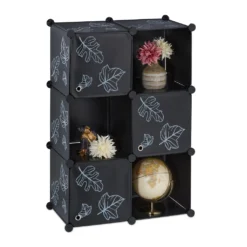 Relaxdays Regalsystem Mit Türen