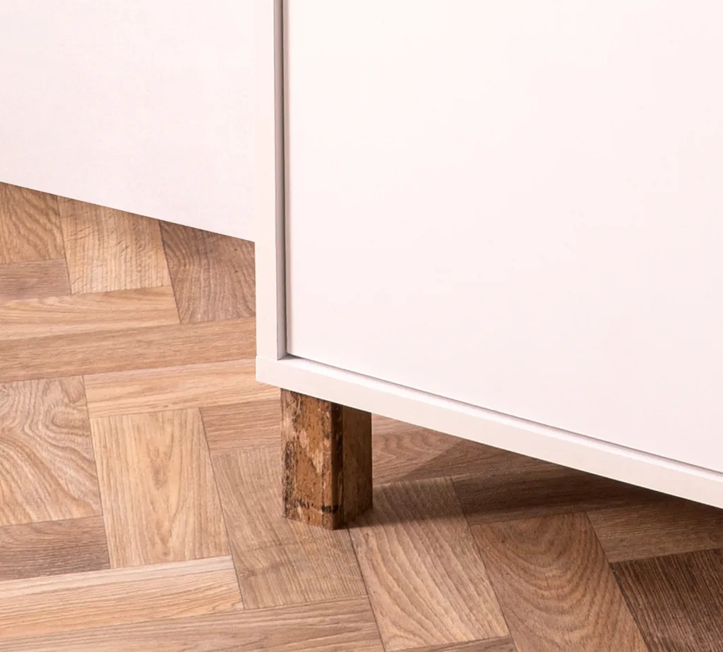 TV Board Lowboard Fernseher Kommode Sideboard Ca. 200 Cm MENORCA 57A Weiß / Old Style – Bild 13