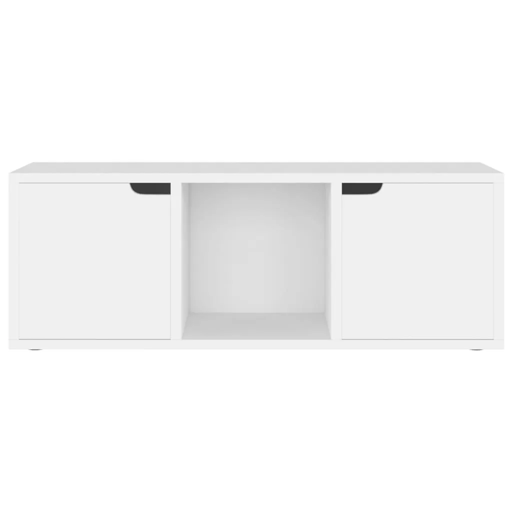 VidaXL TV-Schrank Weiß 88,5x27,5x30,5 Cm Holzwerkstoff – Bild 7