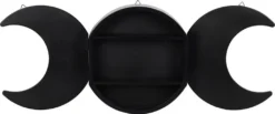 Gothic Wandregal Als Triple Moon