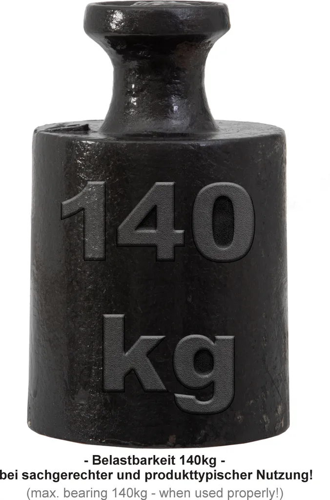 4er Set Esszimmerstuhl Ria - Webstoff Anthrazit - Metallgestell Vierkantrohr Pulverbeschichtung Schwarz - 140kg Belastbar – Bild 8