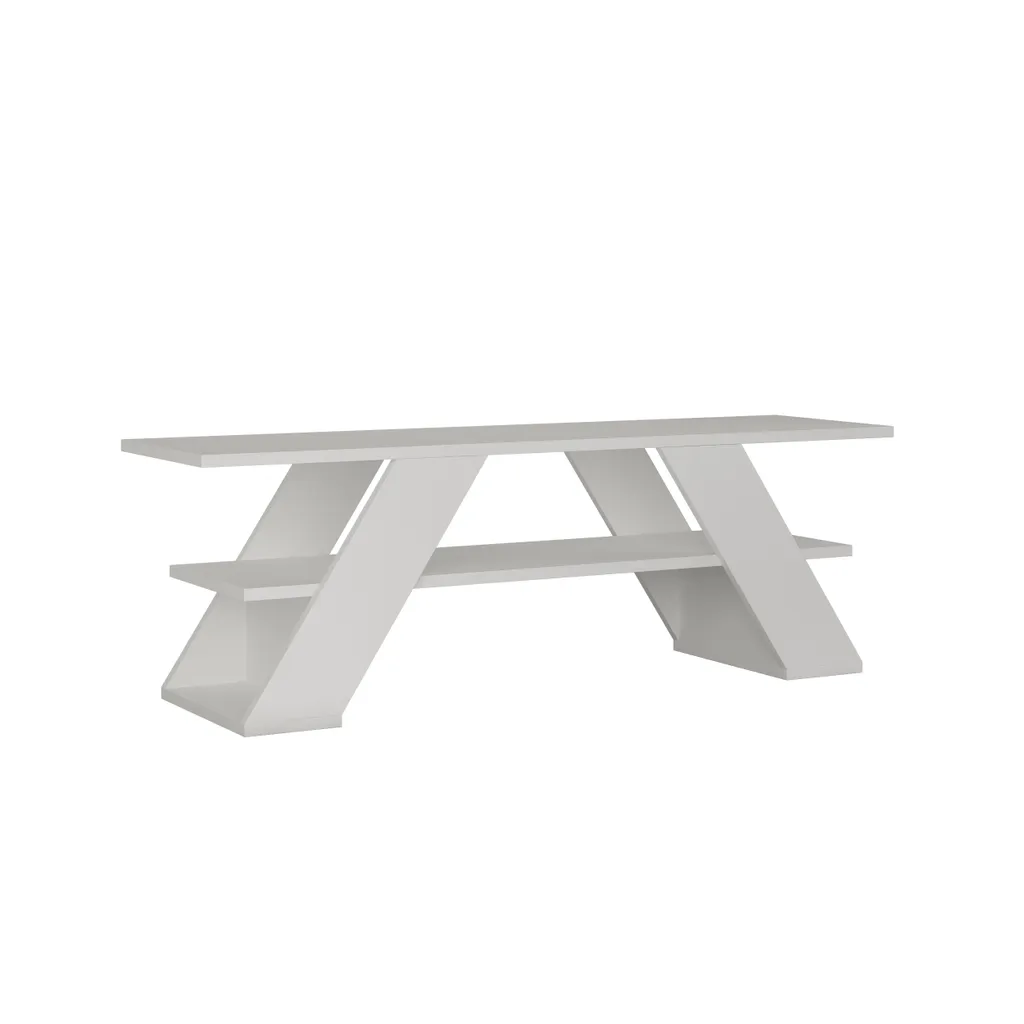 Farfalla Tv-Schrank - Weiß – Bild 5