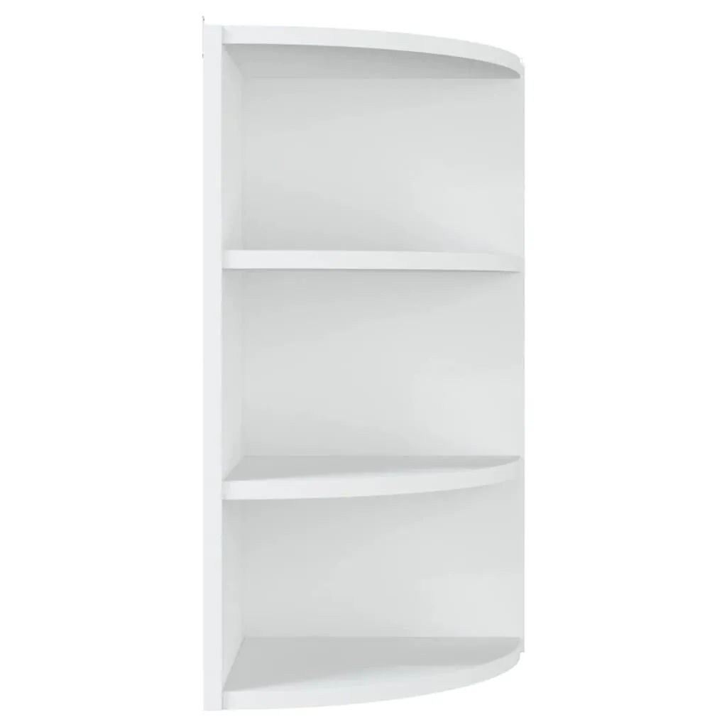 VidaXL Wand-Eckregal Weiß 30x31,5x60 Cm Holzwerkstoff – Bild 5