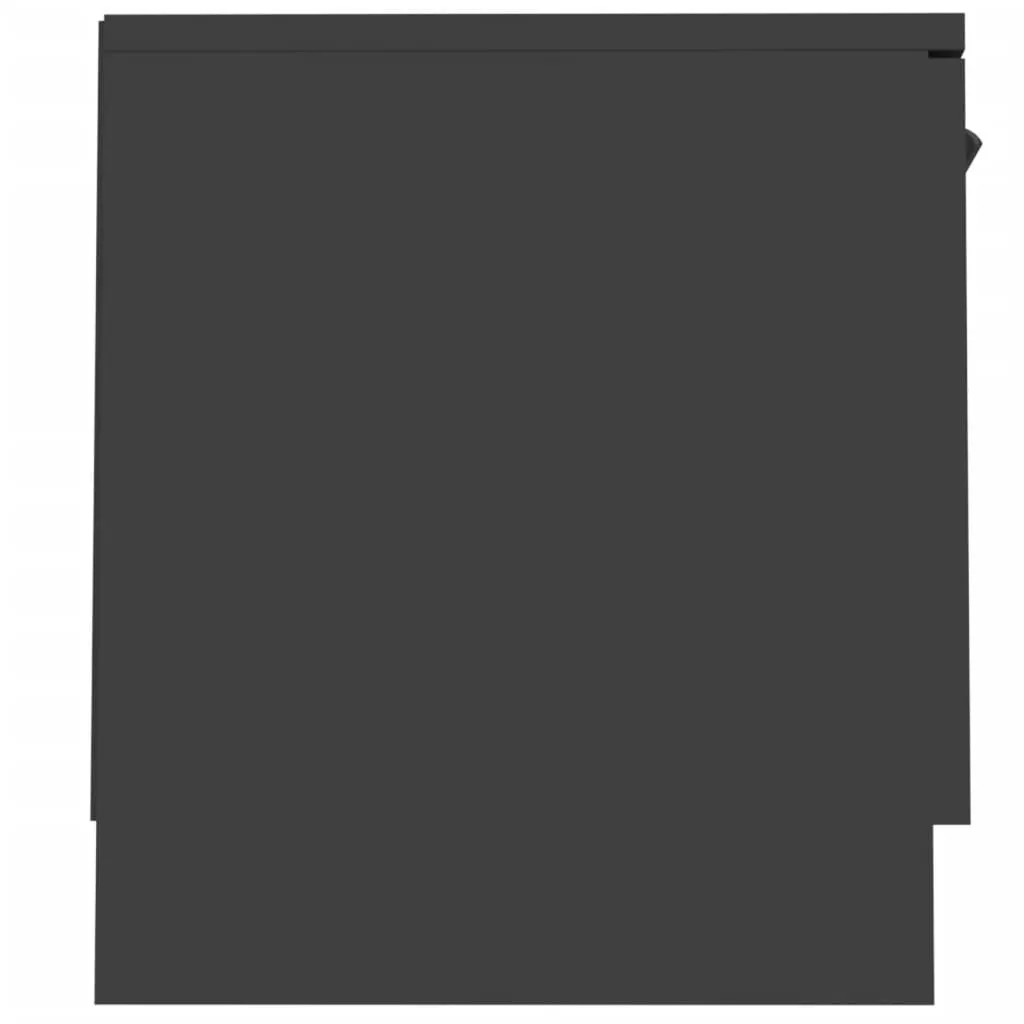 VidaXL TV-Schrank Schwarz 140x35x40 Cm Holzwerkstoff – Bild 6