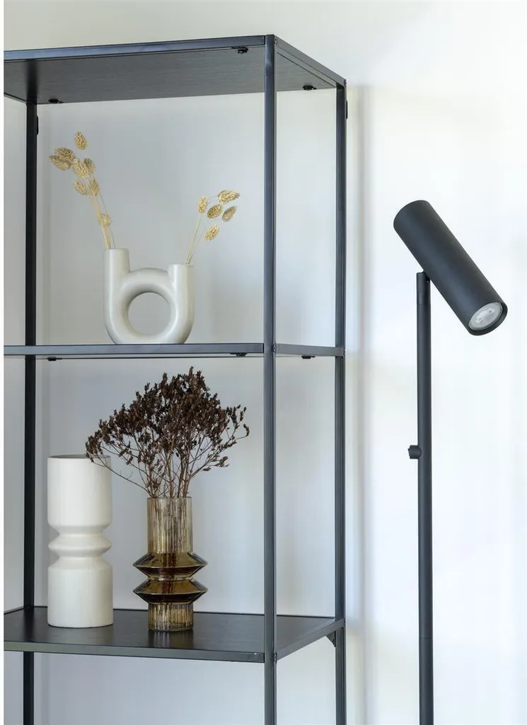 Vita Metallregal In Schwarz | Schmales Standregal Aus Stahl – Bild 8