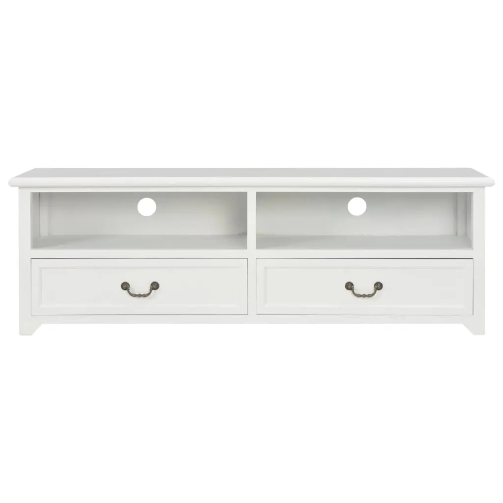 VidaXL TV-Schrank Weiß 120x30x40 Cm Holz – Bild 3