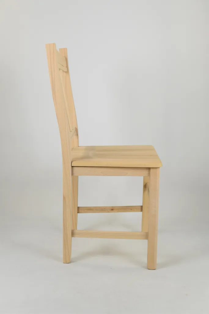 T M C S Tommychairs - 4er Set Stühle SILVANA Für Küche Und Esszimmer, Robuste Struktur Aus Poliertem Buchenholz, Unbehandelt Und 100% Natürlich, Sitzfläche Aus Poliertem Holz – Bild 4