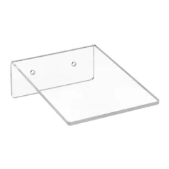 Wandregal Aus Acrylglas 100mm Breit, 150mm Tief - Zeigis® / Regal / Acryl / Board / Wandboard / Wandmontage / Transparent