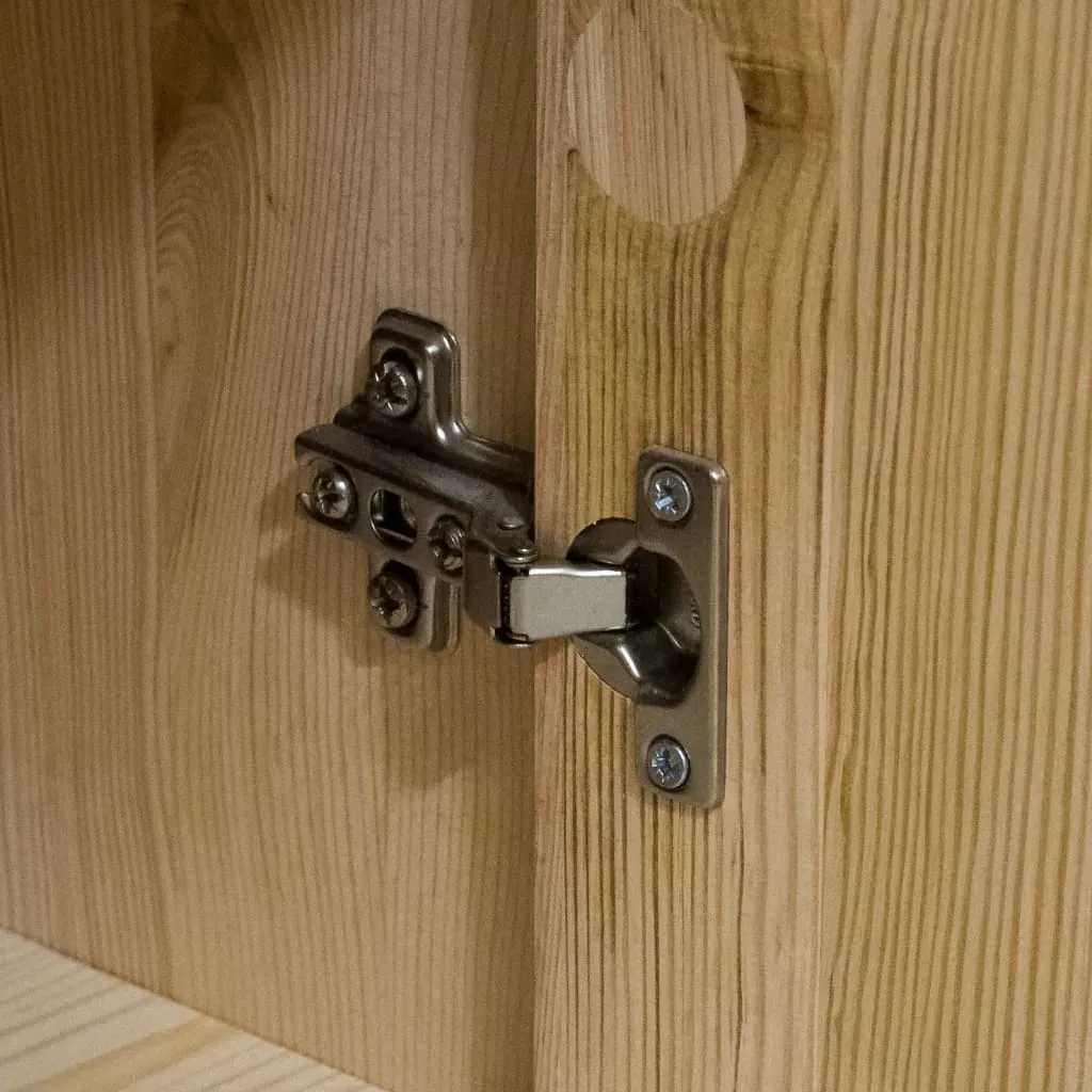 VidaXL TV-Schrank 115x29x40 Cm Massivholz Kiefer – Bild 6