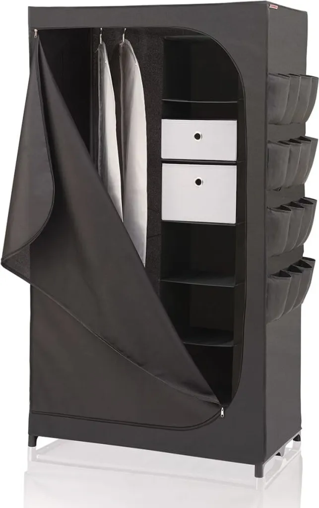 Leifheit Kleiderschrank Schwarz – Bild 12