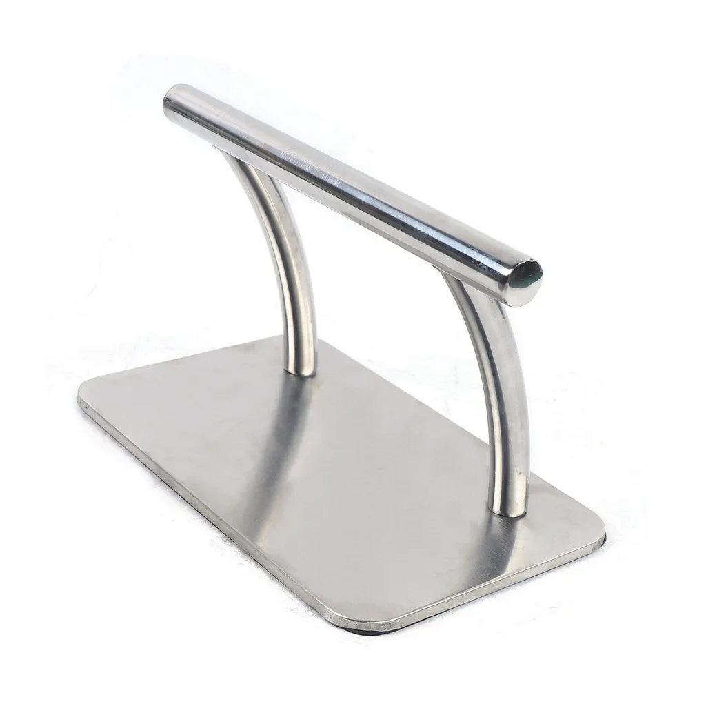 Edelstahl Friseurfußstütze Fußraste Für Friseurstuhl Friseursalon – Bild 7