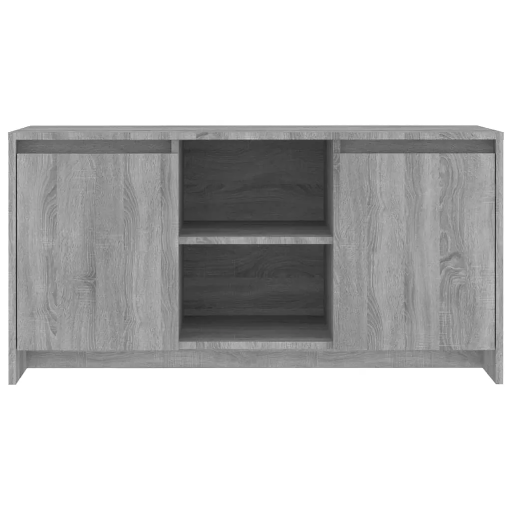 VidaXL TV-Schrank Grau Sonoma-Eiche 102x37,5x52,5 Cm Holzwerkstoff – Bild 5