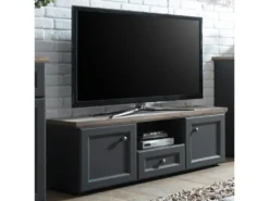 TV-Lowboard Unterschrank Fernsehtisch HiFi Element Rack Sideboard "Tomlin I"