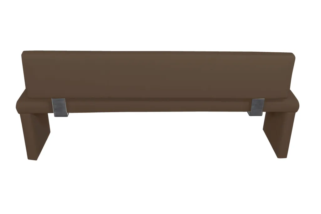 HOMEXPERTS Bank CHARISSE B 180, H 83, T 54 Cm Braun – Bild 5