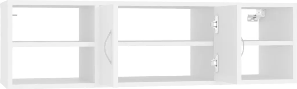 VidaXL Wandregal Weiß 102x30x29 Cm Holzwerkstoff – Bild 5