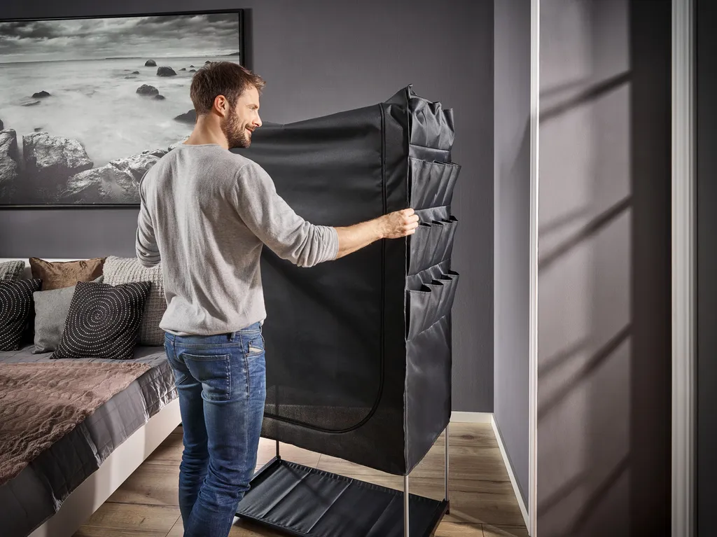 Leifheit Kleiderschrank Schwarz – Bild 5