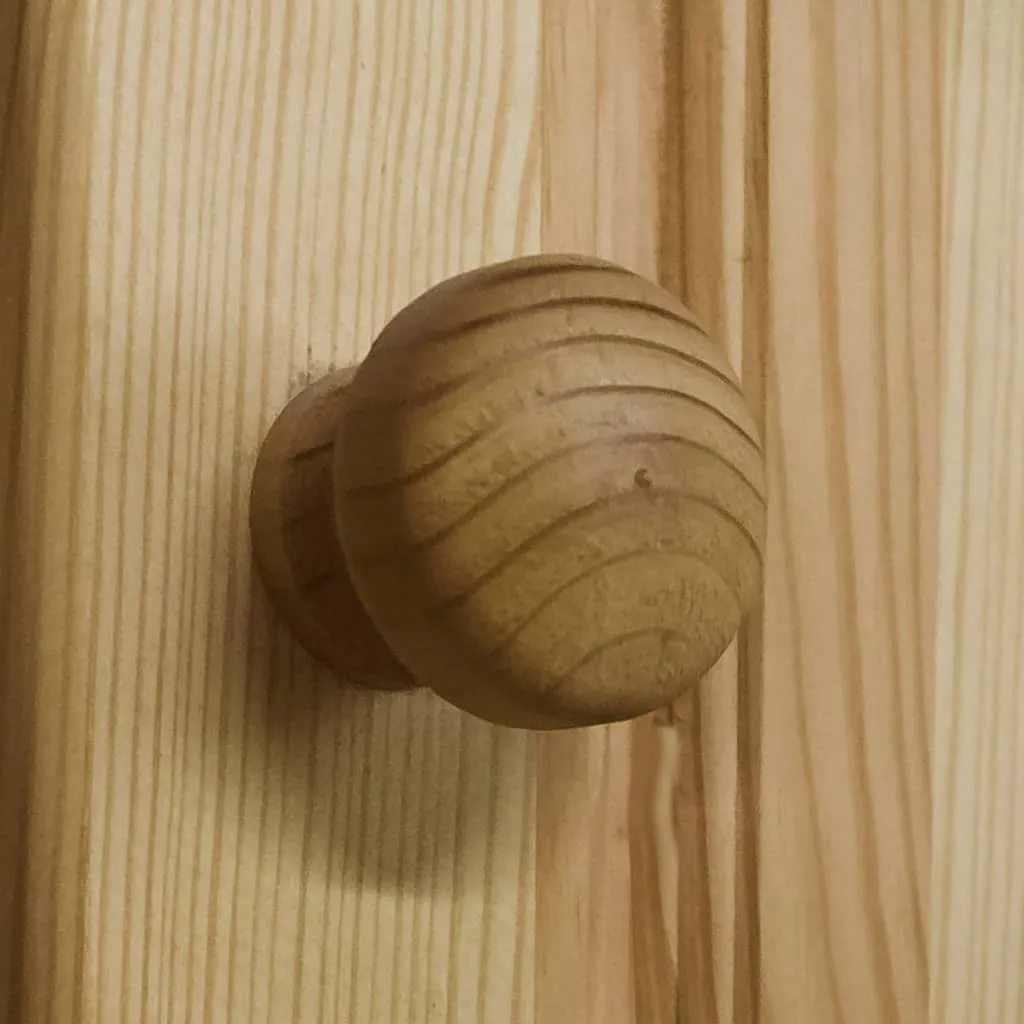 VidaXL TV-Schrank 115x29x40 Cm Massivholz Kiefer – Bild 5