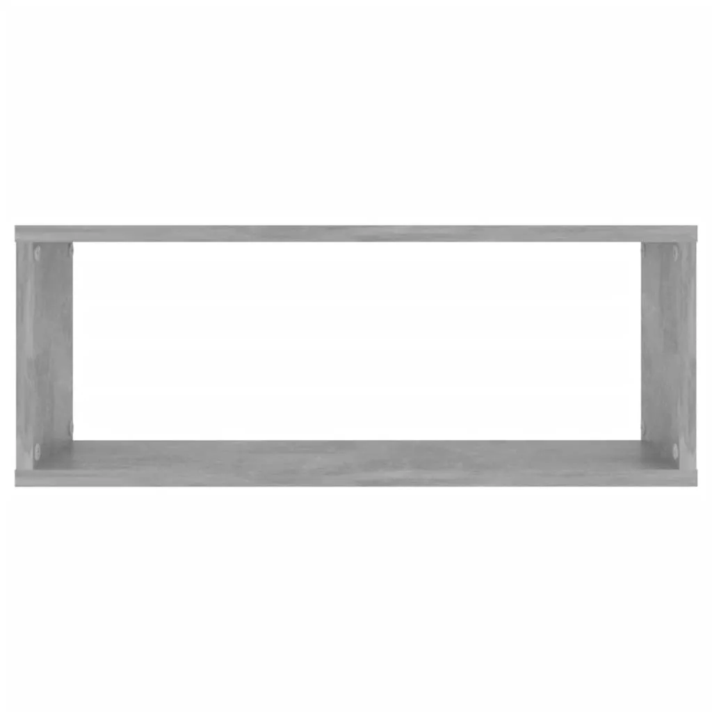 Wandregal 2er-Set "3016486" In Betongrau. Abmessungen (LxBxH) 60x15x23 Cm – Bild 5