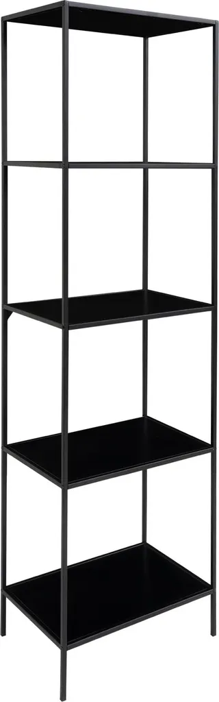 Vita Metallregal In Schwarz | Schmales Standregal Aus Stahl – Bild 3