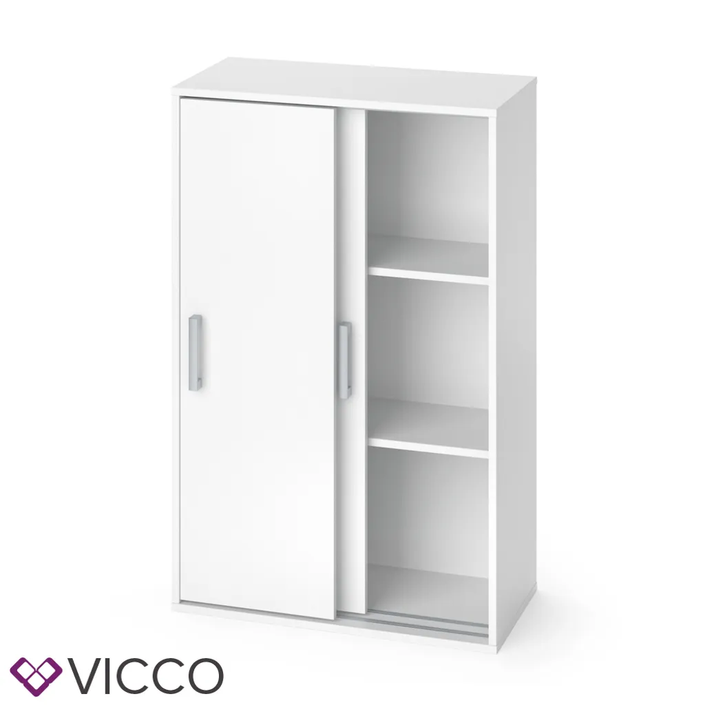 Vicco Kleiderschrank Falk Weiß 68 X 108,5 X 33 Cm Holzwerkstoff – Bild 2