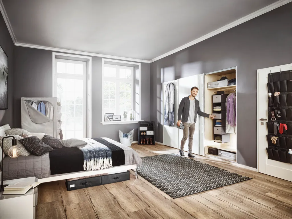 Leifheit Kleiderschrank Schwarz – Bild 2