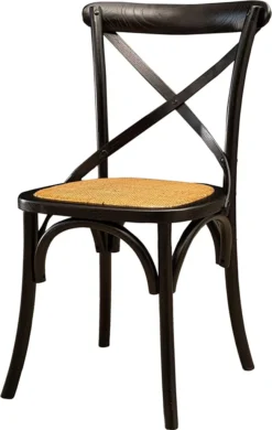 Thonet Stuhle 86x42x46 Cm, Vintage Stühle, Küchenstühle Retro, Schwarz