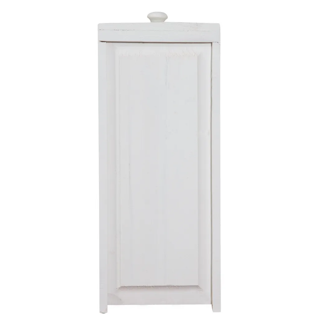 Tv Schrank 150x51x56 Cm, Tv Möbel Massivholz, Weiß/Holz – Bild 9