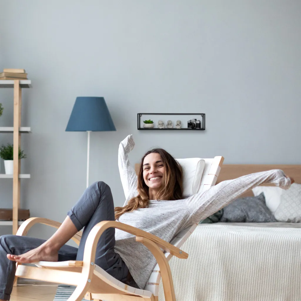 Relaxdays Schwarzes Wandregal Aus Metall – Bild 3