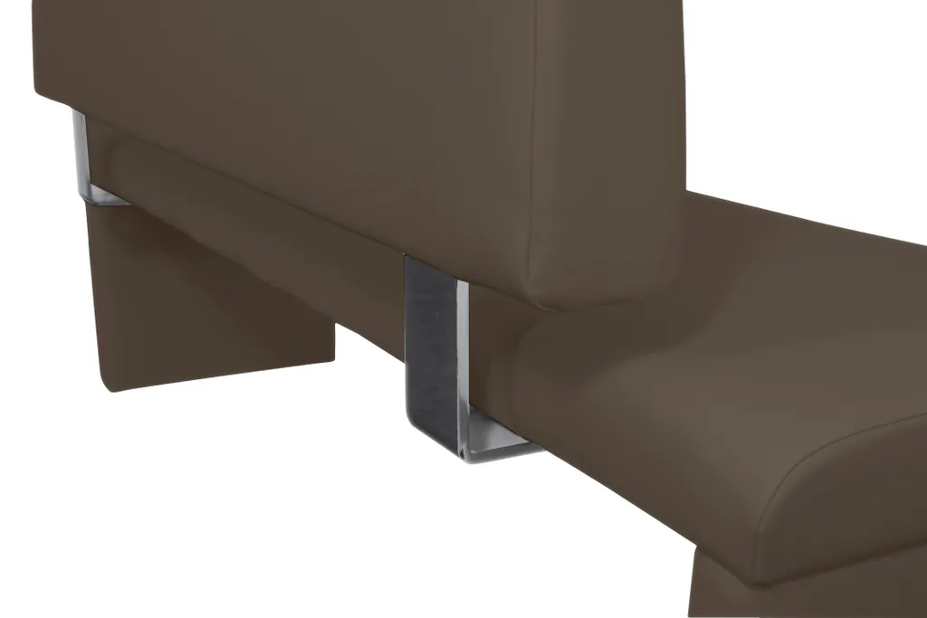 HOMEXPERTS Bank CHARISSE B 180, H 83, T 54 Cm Braun – Bild 8